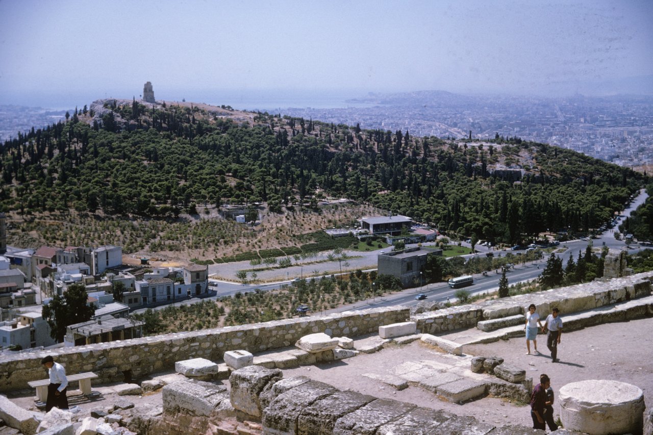 72-Hill of Pnyx Epiraus from Acropolis